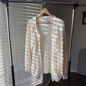 Cozy Cream Knit Cardigan